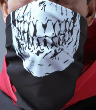 'BAD NEWS BANDANA' facewear cosmetic