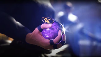 Odilia's signature gadget - the Vanishing Bomb