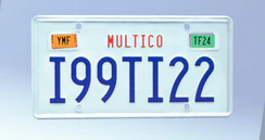 'GOT-UR-NUMBER PLATE' sticker