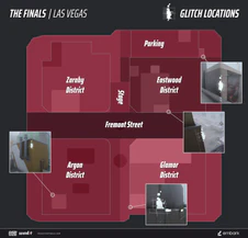 Las Vegas glitch locations (S1)