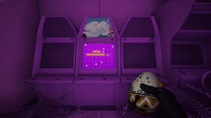 An arcade machine with all lvl 1 tickets inserted