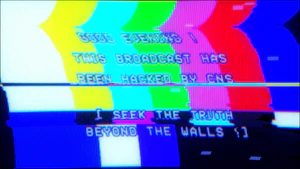 The first message from CNS in the trailer for CB2