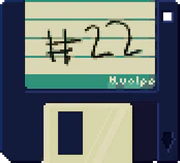 Recreation of the Disk #22 asset